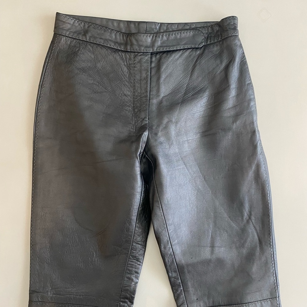 90’s Vintage Leather Boot Pants